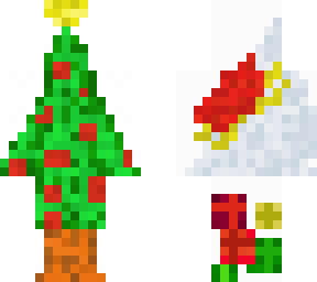 christmas tree skin (fully cleaned up)
