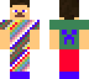 colorful steve