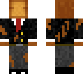 halloween bread in a suit