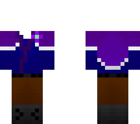 purple outfit