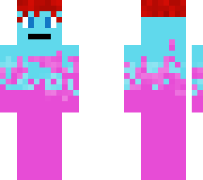 the pink blue thing