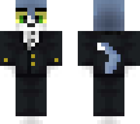tom cat in a suit