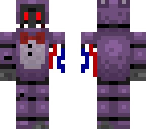 withered bonnie fnaf 1 minecraft skin