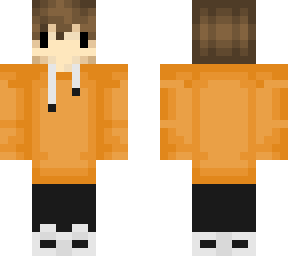boy in orange jumper