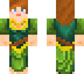 clash of clans villager girl
