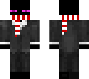 dnd77 enderman in suit tweak v1.1 + christmas scarf