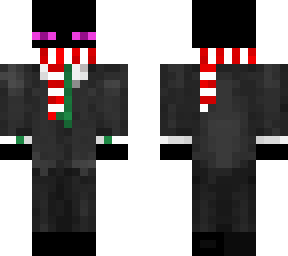 dnd77 enderman in suit tweak v1.1 + christmas scarf and tie