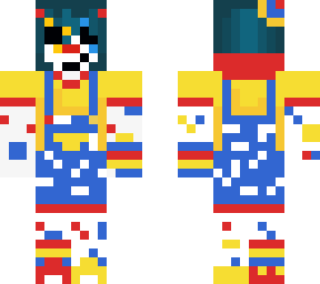 my roblox skin!! clown girl