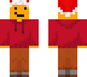 orangeman with a hat