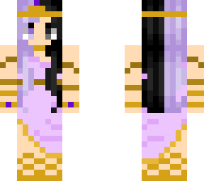 split purple hair goddess (updated hair)