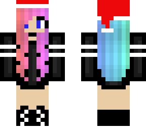 this is mine skin on minecraft chrismas edicion