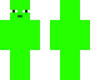 a very simple green thing