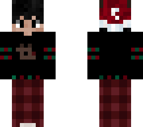 black hair boy christmas   slim 3px