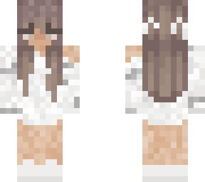 cute oversised sweater girls skin