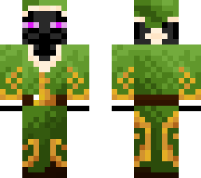 enderman in elf suit