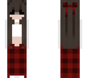 girl red bow