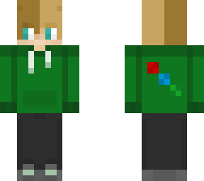 green hoodie skin