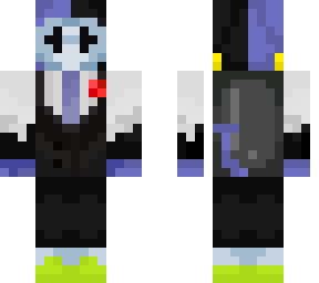 jevil in a suit