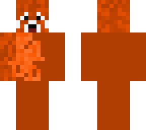 red panda skin (work in progress)