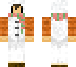 updated snowman costume
