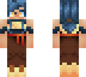 blue fighter