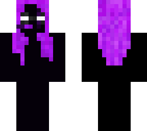 ender shadow girl (totaly my new minecraft skin)
