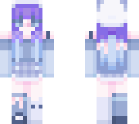 purple blue