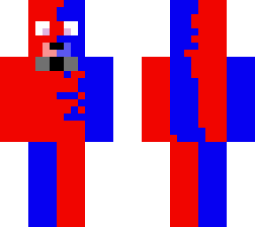 red & blue bonnie