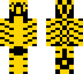 black and yellow