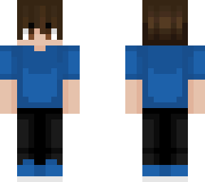 boy blue shirt