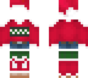 christmas outfit with hat