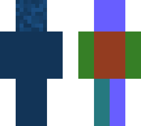 only blue
