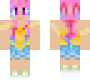 pink hair