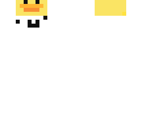 white dude with a duck hat