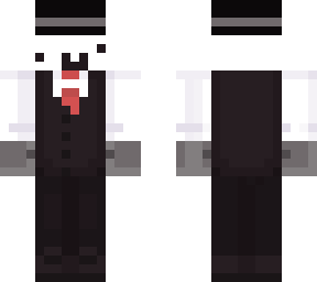 white suit happy