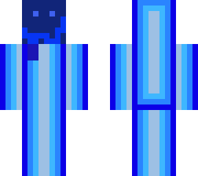 blue guy but cooler