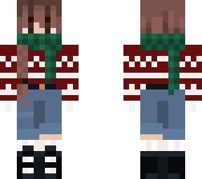 christmas girl - base skin by kaosudorima