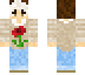 cute boy flower