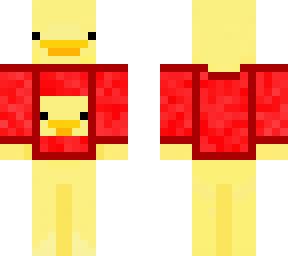 duck with duck shirt