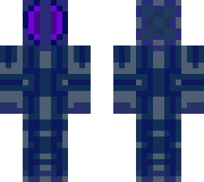 little blue robot guy