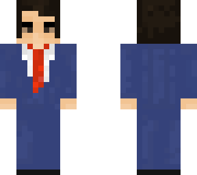 man in blue suit