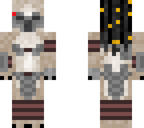 mask palid female predator