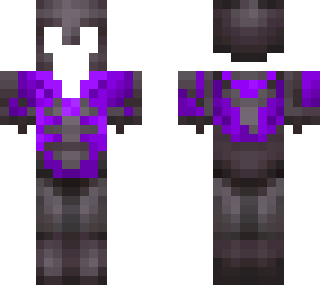 netherite armor with amethyst silence armor trim