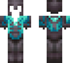 netherite armor with diamond silence armor trim