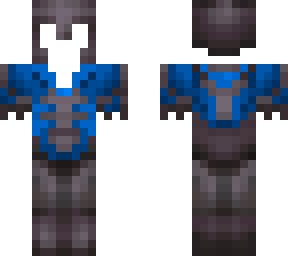 netherite armor with lapis lazuli silence armor trim