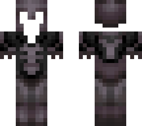 netherite armor with netherite silence armor trim