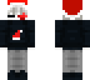 santa hat flower dude