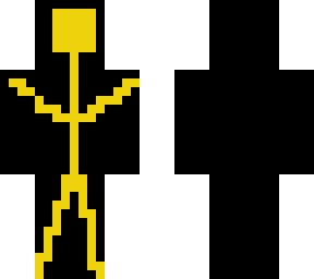 yellow stick man