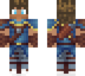 young medieval explorer