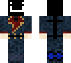agent commander+ minecraft skin